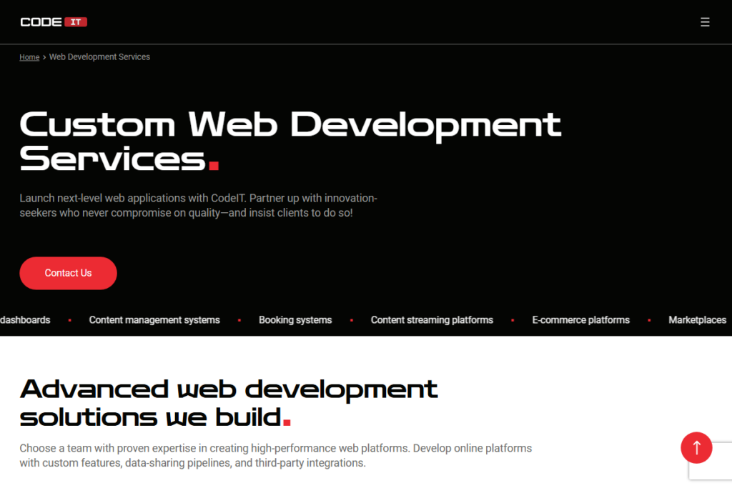 CodeIT - Custom Web Dev Company