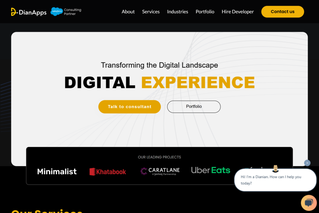 DianApps eCommerce Development