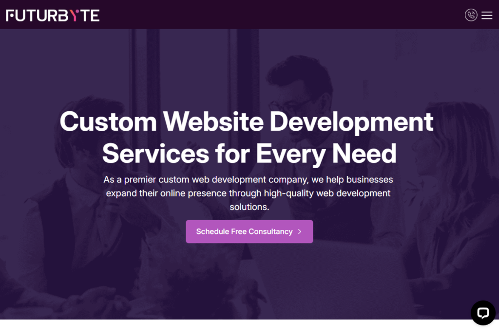 FuturByte - Custom Web Development