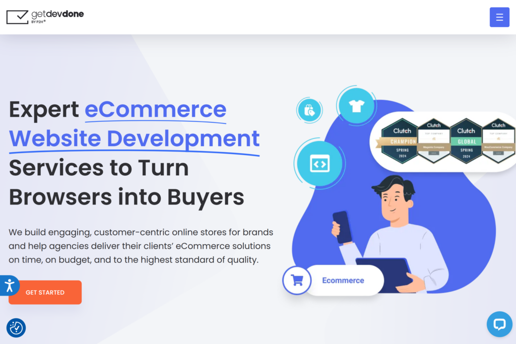 GetDevDone - Best Headless Ecommerce Web Development Agency