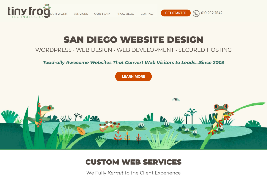 TinyFrog Ecommerce Development